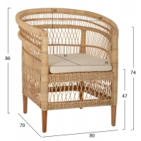 ΠΟΛΥΘΡΟΝΑ MALAWI HM9635.04 ΞΥΛΟ ΜΑΟΝΙ ΕΠΕΝΔΥΣΗ RATTAN ΛΕΥΚΟ ΜΑΞΙΛΑΡΙ ΚΑΘΙΣΜΑΤΟΣ 80x70x86Υεκ. ΠΟΛΥΘΡΟΝΑ MALAWI HM9635.04 ΞΥΛΟ ΜΑΟΝΙ ΕΠΕΝΔΥΣΗ RATTAN ΛΕΥΚΟ ΜΑΞΙΛΑΡΙ ΚΑΘΙΣΜΑΤΟΣ 80x70x86Υεκ.