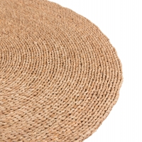 ΧΑΛΙ ΣΤΡΟΓΓΥΛΟ CRATER HM7848 MENDONG GRASS ΣΕ ΦΥΣΙΚΟ ΧΡΩΜΑ Φ120εκ.