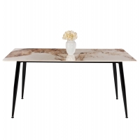 ΤΡΑΠΕΖΙ ΤΡΑΠΕΖΑΡΙΑΣ SINTERED STONE TOM HM8588.03 BROWN-WHITE MARBLE 160x90x76Y εκ. ΤΡΑΠΕΖΙ ΤΡΑΠΕΖΑΡΙΑΣ SINTERED STONE TOM HM8588.03 BROWN-WHITE MARBLE 160x90x76Y εκ.