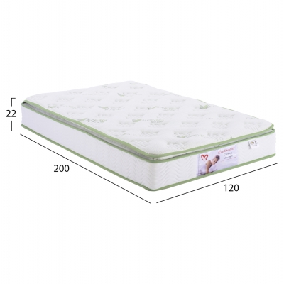 ΣΤΡΩΜΑ CONTINUOUS SPRING ΜΕ ΑΝΩΣΤΡΩΜΑ ALOE VERA 120X200 HM372.18 ΜΟΝΗΣ ΟΨΗΣ ΣΤΡΩΜΑ CONTINUOUS SPRING ΜΕ ΑΝΩΣΤΡΩΜΑ ALOE VERA 120X200 HM372.18 ΜΟΝΗΣ ΟΨΗΣ