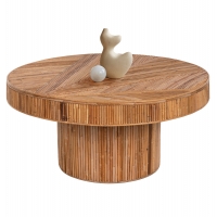 ΤΡΑΠΕΖΙ ΣΑΛΟΝΙΟΥ GATSBY ΣΤΡΟΓΓΥΛΟ HM9651 RATTAN ΧΡΩΜΑ ΦΥΣΙΚΟ Φ100x50Y εκ. ΤΡΑΠΕΖΙ ΣΑΛΟΝΙΟΥ GATSBY ΣΤΡΟΓΓΥΛΟ HM9651 RATTAN ΧΡΩΜΑ ΦΥΣΙΚΟ Φ100x50Y εκ.