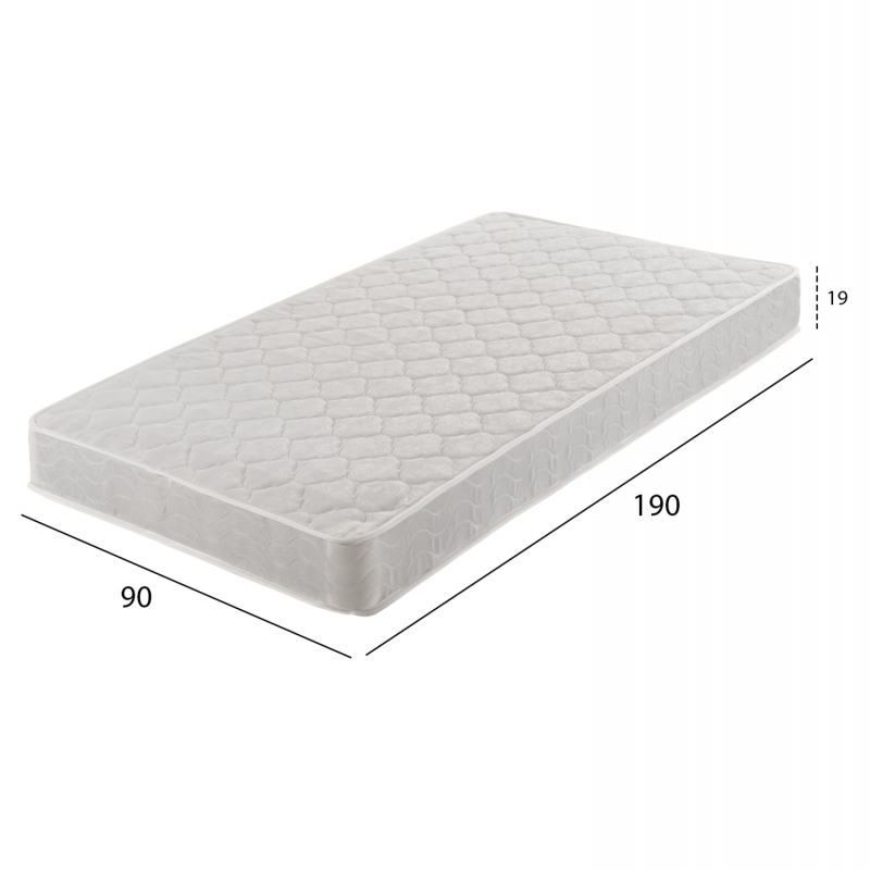 ΣΤΡΩΜΑ CONTINUOUS SPRING ΔΙΠΛΗΣ ΟΨΗΣ HM669.01 90x190 εκ. ΣΤΡΩΜΑ CONTINUOUS SPRING ΔΙΠΛΗΣ ΟΨΗΣ HM669.01 90x190 εκ.