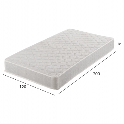 ΣΤΡΩΜΑ CONTINUOUS SPRING ΔΙΠΛΗΣ ΟΨΗΣ HM669.08 120x200 εκ. ΣΤΡΩΜΑ CONTINUOUS SPRING ΔΙΠΛΗΣ ΟΨΗΣ HM669.08 120x200 εκ.