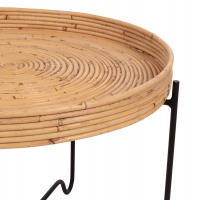 ΤΡΑΠΕΖΑΚΙ ΒΟΗΘΗΤΙΚΟ FLY HM7907 RATTAN ΦΥΣΙΚΟ ΧΡΩΜΑ-ΜΕΤΑΛΛΙΚΗ ΒΑΣΗ ΜΑΥΡΗ Φ50x40Υεκ. ΤΡΑΠΕΖΑΚΙ ΒΟΗΘΗΤΙΚΟ FLY HM7907 RATTAN ΦΥΣΙΚΟ ΧΡΩΜΑ-ΜΕΤΑΛΛΙΚΗ ΒΑΣΗ ΜΑΥΡΗ Φ50x40Υεκ.