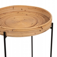 ΤΡΑΠΕΖΑΚΙ ΒΟΗΘΗΤΙΚΟ FLY HM7906 RATTAN ΦΥΣΙΚΟ ΧΡΩΜΑ-ΜΕΤΑΛΛΙΚΗ ΒΑΣΗ ΜΑΥΡΗ Φ40x53Yεκ. ΤΡΑΠΕΖΑΚΙ ΒΟΗΘΗΤΙΚΟ FLY HM7906 RATTAN ΦΥΣΙΚΟ ΧΡΩΜΑ-ΜΕΤΑΛΛΙΚΗ ΒΑΣΗ ΜΑΥΡΗ Φ40x53Yεκ.