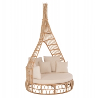 ΚΑΝΑΠΕΣ ΕΞΩΤ.ΧΩΡΟΥ ΣΤΡΟΓΓΥΛΟΣ MARJOM HM9765 ΦΥΣΙΚΟ RATTAN-ΕΚΡΟΥ ΥΦΑΣΜΑ Φ148x287Υεκ. ΚΑΝΑΠΕΣ ΕΞΩΤ.ΧΩΡΟΥ ΣΤΡΟΓΓΥΛΟΣ MARJOM HM9765 ΦΥΣΙΚΟ RATTAN-ΕΚΡΟΥ ΥΦΑΣΜΑ Φ148x287Υεκ.
