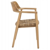 ΠΟΛΥΘΡΟΝΑ KINGSLEY HM9634.01 ΞΥΛΟ TEAK & ΨΑΘΑ ΣΕ ΦΥΣΙΚΟ ΧΡΩΜΑ 57,5x54x80Yεκ. ΠΟΛΥΘΡΟΝΑ KINGSLEY HM9634.01 ΞΥΛΟ TEAK & ΨΑΘΑ ΣΕ ΦΥΣΙΚΟ ΧΡΩΜΑ 57,5x54x80Yεκ.