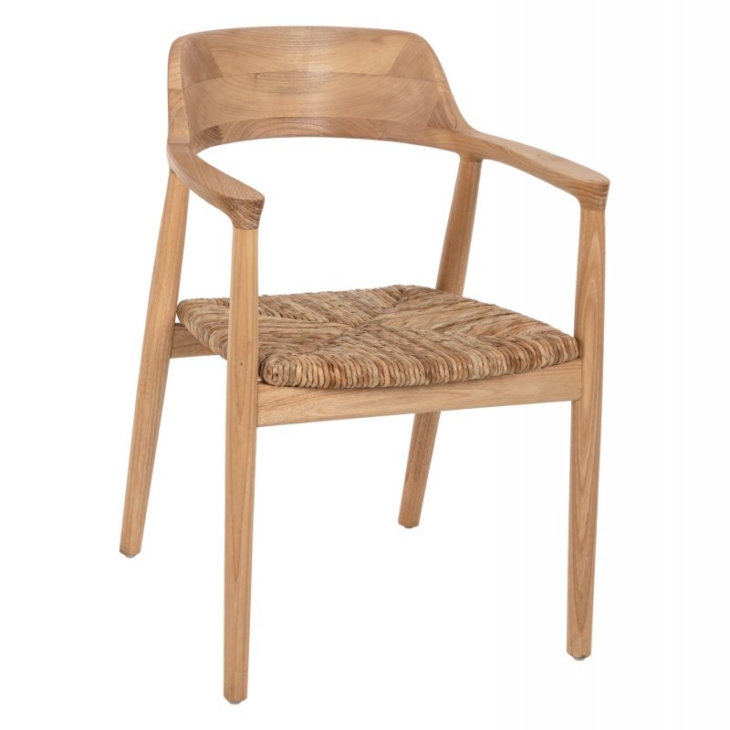 ΠΟΛΥΘΡΟΝΑ KINGSLEY HM9634.01 ΞΥΛΟ TEAK & ΨΑΘΑ ΣΕ ΦΥΣΙΚΟ ΧΡΩΜΑ 57,5x54x80Yεκ. ΠΟΛΥΘΡΟΝΑ KINGSLEY HM9634.01 ΞΥΛΟ TEAK & ΨΑΘΑ ΣΕ ΦΥΣΙΚΟ ΧΡΩΜΑ 57,5x54x80Yεκ.