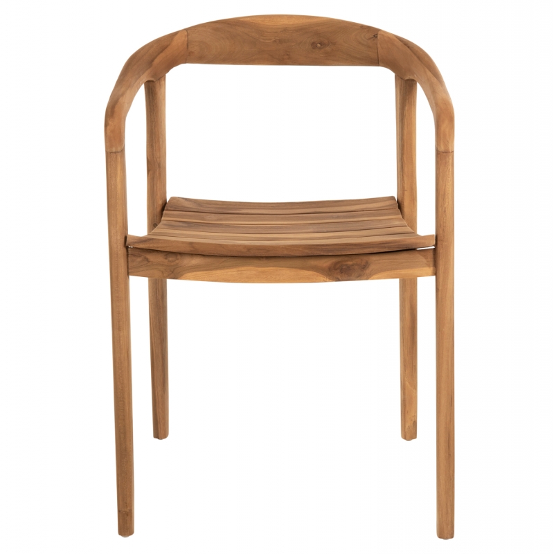 ΠΟΛΥΘΡΟΝΑ DEUS HM9621 ΞΥΛΟ TEAK 54x56x76Yεκ.