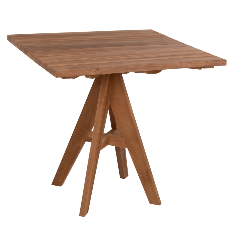 ΤΡΑΠΕΖΙ HM9622 LEO ΤΕΤΡΑΓΩΝΟ ΞΥΛΟ ΤΕΑΚ 80x80x75Y εκ. ΤΡΑΠΕΖΙ HM9622 LEO ΤΕΤΡΑΓΩΝΟ ΞΥΛΟ ΤΕΑΚ 80x80x75Y εκ.