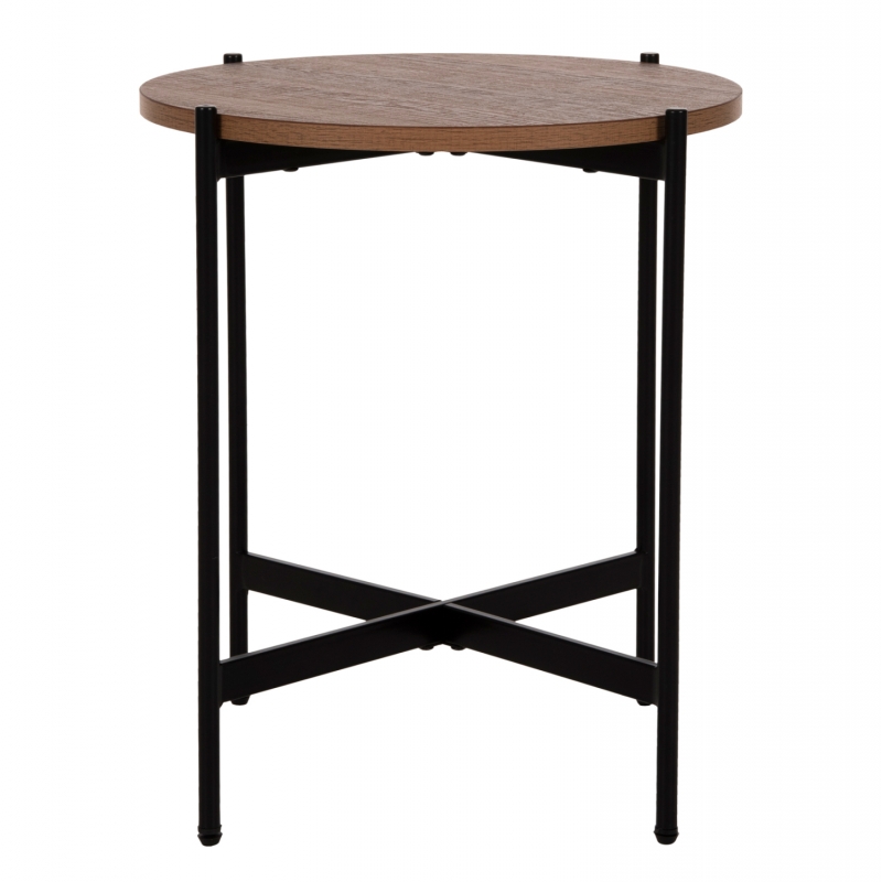 ΒΟΗΘΗΤΙΚΟ ΤΡΑΠΕΖΙ HM9589.04 MDF ΚΑΡΥΔΙ-ΜΑΥΡΗ ΜΕΤΑΛΛΙΚΗ ΒΑΣΗ Φ50x55Υεκ. ΒΟΗΘΗΤΙΚΟ ΤΡΑΠΕΖΙ HM9589.04 MDF ΚΑΡΥΔΙ-ΜΑΥΡΗ ΜΕΤΑΛΛΙΚΗ ΒΑΣΗ Φ50x55Υεκ.