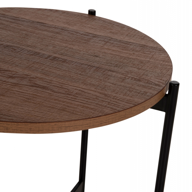 ΒΟΗΘΗΤΙΚΟ ΤΡΑΠΕΖΙ HM9589.04 MDF ΚΑΡΥΔΙ-ΜΑΥΡΗ ΜΕΤΑΛΛΙΚΗ ΒΑΣΗ Φ50x55Υεκ. ΒΟΗΘΗΤΙΚΟ ΤΡΑΠΕΖΙ HM9589.04 MDF ΚΑΡΥΔΙ-ΜΑΥΡΗ ΜΕΤΑΛΛΙΚΗ ΒΑΣΗ Φ50x55Υεκ.