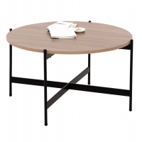 ΤΡΑΠΕΖΙ ΣΑΛΟΝΙΟΥ HM9588.03 MDF ΣΟΝΑΜΑ-ΜΑΥΡΗ ΜΕΤΑΛΛΙΚΗ ΒΑΣΗ Φ80x45Υεκ. ΤΡΑΠΕΖΙ ΣΑΛΟΝΙΟΥ HM9588.03 MDF ΣΟΝΑΜΑ-ΜΑΥΡΗ ΜΕΤΑΛΛΙΚΗ ΒΑΣΗ Φ80x45Υεκ.