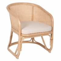 ΠΟΛΥΘΡΟΝΑ ΚΙΚΟ HM9839 RATTAN ΣΕ ΦΥΣΙΚΟ ΧΡΩΜΑ-ΛΕΥΚΟ ΜΑΞΙΛΑΡΙ 61x71x76Yεκ. ΠΟΛΥΘΡΟΝΑ ΚΙΚΟ HM9839 RATTAN ΣΕ ΦΥΣΙΚΟ ΧΡΩΜΑ-ΛΕΥΚΟ ΜΑΞΙΛΑΡΙ 61x71x76Yεκ.