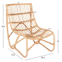 ΠΟΛΥΘΡΟΝΑ GRINN HM9815.01 ΡΑΒΔΟΙ RATTAN ΣΕ ΦΥΣΙΚΟ 56,5x73,5x79,5Υ εκ. ΠΟΛΥΘΡΟΝΑ GRINN HM9815.01 ΡΑΒΔΟΙ RATTAN ΣΕ ΦΥΣΙΚΟ 56,5x73,5x79,5Υ εκ.