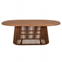 ΤΡΑΠΕΖΙ ΤΡΑΠΕΖΑΡΙΑΣ REMIK HM9835 RECYCLED ΤΕΑΚ ΣΕ ΦΥΣΙΚΟ 200x100x75,5Yεκ. TOP 4εκ. ΤΡΑΠΕΖΙ ΤΡΑΠΕΖΑΡΙΑΣ REMIK HM9835 RECYCLED ΤΕΑΚ ΣΕ ΦΥΣΙΚΟ 200x100x75,5Yεκ. TOP 4εκ.