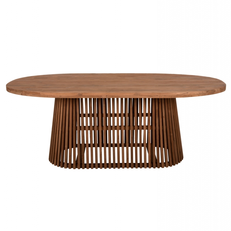 ΤΡΑΠΕΖΙ ΤΡΑΠΕΖΑΡΙΑΣ REMIK HM9835 RECYCLED ΤΕΑΚ ΣΕ ΦΥΣΙΚΟ 200x100x75,5Yεκ. TOP 4εκ. ΤΡΑΠΕΖΙ ΤΡΑΠΕΖΑΡΙΑΣ REMIK HM9835 RECYCLED ΤΕΑΚ ΣΕ ΦΥΣΙΚΟ 200x100x75,5Yεκ. TOP 4εκ.