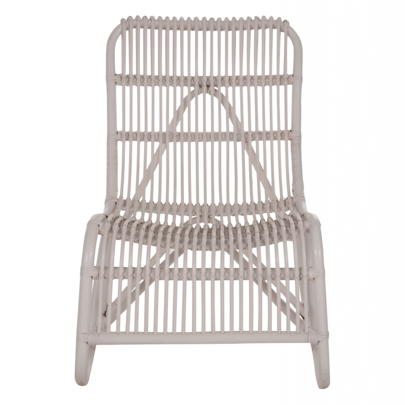 ΠΟΛΥΘΡΟΝΑ BRONNY ΕΞΩΤ.ΧΩΡΟΥ HM9644.02 RATTAN ΣΕ ΛΕΥΚΟ ΧΡΩΜΑ 60x82x92Υεκ.
