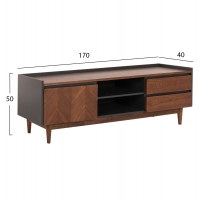 ΕΠΙΠΛΟ ΤΗΛΕΟΡΑΣΗΣ VEEN HM9741 MDF ΜΕ ΚΑΠΛΑΜΑ ΚΑΡΥΔΙΑΣ-ΚΑΡΥΔΙ&ΣΚΟΥΡΟ ΓΚΡΙ 170x40x50Υ ΕΠΙΠΛΟ ΤΗΛΕΟΡΑΣΗΣ VEEN HM9741 MDF ΜΕ ΚΑΠΛΑΜΑ ΚΑΡΥΔΙΑΣ-ΚΑΡΥΔΙ&ΣΚΟΥΡΟ ΓΚΡΙ 170x40x50Υ