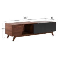 ΕΠΙΠΛΟ ΤΗΛΕΟΡΑΣΗΣ HUDSON HM9748 MDF ΚΑΠΛΑΜΑΣ ΚΑΡΥΔΙΑΣ ΚΑΡΥΔΙ&ΣΚΟΥΡΟ ΓΚΡΙ 180x40x50Υ ΕΠΙΠΛΟ ΤΗΛΕΟΡΑΣΗΣ HUDSON HM9748 MDF ΚΑΠΛΑΜΑΣ ΚΑΡΥΔΙΑΣ ΚΑΡΥΔΙ&ΣΚΟΥΡΟ ΓΚΡΙ 180x40x50Υ