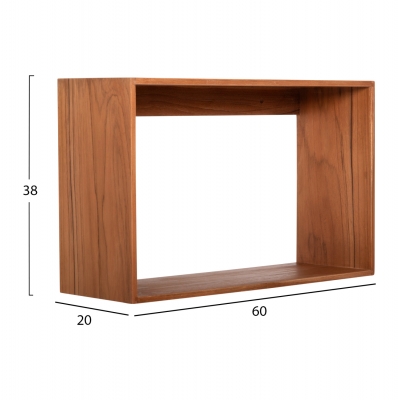 ΡΑΦΙΕΡΑ CHENGIS HM9830 3ΤΜΧ ΞΥΛΟ TEAK ΣΕ ΦΥΣΙΚΟ ΧΡΩΜΑ 60x20x38Υεκ ΡΑΦΙΕΡΑ CHENGIS HM9830 3ΤΜΧ ΞΥΛΟ TEAK ΣΕ ΦΥΣΙΚΟ ΧΡΩΜΑ 60x20x38Υεκ