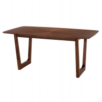ΤΡΑΠΕΖΙ ΤΡΑΠΕΖΑΡΙΑΣ RINER ΟΡΘΟΓΩΝΙΟ HM9745 MDF ΜΕ ΚΑΠΛΑΜΑ ΚΑΡΥΔΙΑΣ 180x90x76εκ.