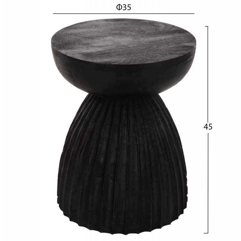 ΣΚΑΜΠΟ ΣΤΡΟΓΓΥΛΟ SCALLOP HM9702 ΜΑΣΙΦ MANGO ΣΕ ΣΕ ΜΑΥΡΟ ΧΡΩΜΑ Φ35x45Υεκ. ΣΚΑΜΠΟ ΣΤΡΟΓΓΥΛΟ SCALLOP HM9702 ΜΑΣΙΦ MANGO ΣΕ ΣΕ ΜΑΥΡΟ ΧΡΩΜΑ Φ35x45Υεκ.