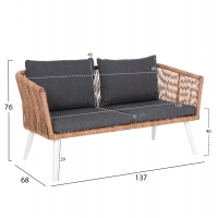 ΣΑΛΟΝΙ ΕΞ.ΧΩΡΟΥ 4ΤΜΧ FREJA HM6057.01 ΑΛΟΥΜ. ΛΕΥΚΟ-PE RATTAN ΜΠΕΖ-ΑΝΘΡΑΚΙ ΜΑΞΙΛΑΡΙΑ ΣΑΛΟΝΙ ΕΞ.ΧΩΡΟΥ 4ΤΜΧ FREJA HM6057.01 ΑΛΟΥΜ. ΛΕΥΚΟ-PE RATTAN ΜΠΕΖ-ΑΝΘΡΑΚΙ ΜΑΞΙΛΑΡΙΑ