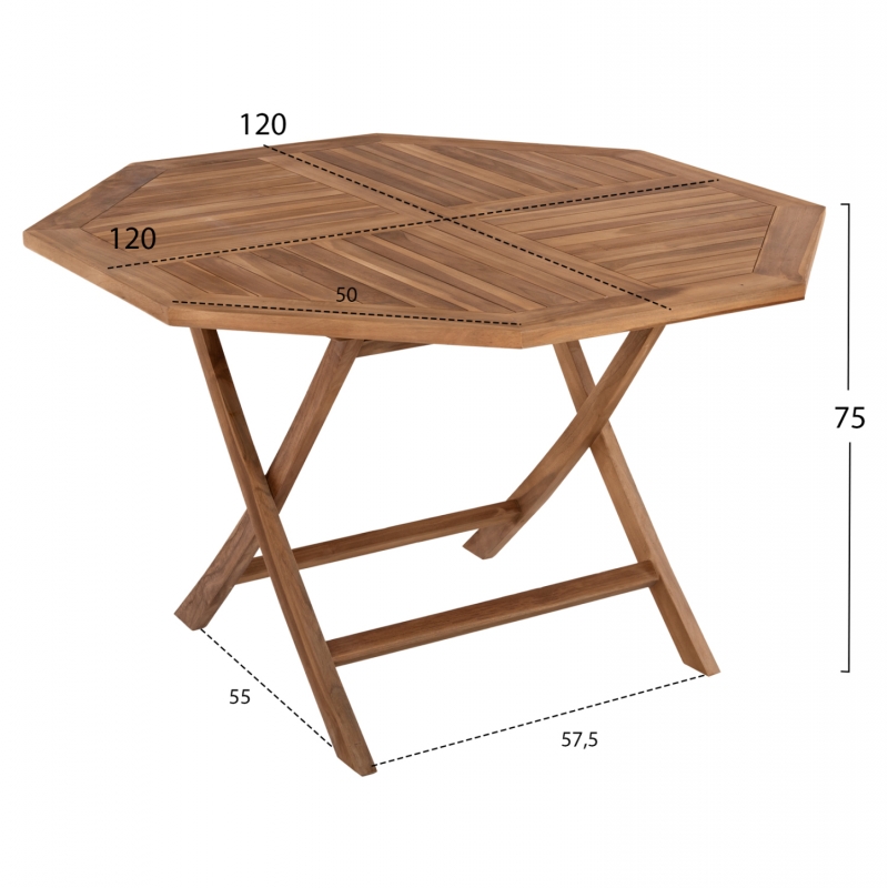 ΣΕΤ ΤΡΑΠΕΖΑΡΙΑΣ ΕΞΩΤ. ΧΩΡΟΥ ΠΤΥΣΣΟΜΕΝΑ 5ΤΜΧ KENDALL HM11950 ΜΑΣΙΦ ΞΥΛΟ TEAK ΦΥΣΙΚΟ ΣΕΤ ΤΡΑΠΕΖΑΡΙΑΣ ΕΞΩΤ. ΧΩΡΟΥ ΠΤΥΣΣΟΜΕΝΑ 5ΤΜΧ KENDALL HM11950 ΜΑΣΙΦ ΞΥΛΟ TEAK ΦΥΣΙΚΟ