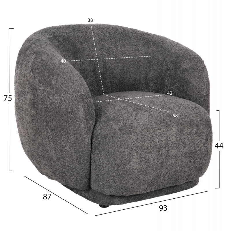 ΠΟΛΥΘΡΟΝΑ KARPEN HM9600.01 ΓΚΡΙ ΜΠΟΥΚΛΕ ΥΦΑΣΜΑ 93x87x78Υ εκ. ΠΟΛΥΘΡΟΝΑ KARPEN HM9600.01 ΓΚΡΙ ΜΠΟΥΚΛΕ ΥΦΑΣΜΑ 93x87x78Υ εκ.