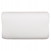 ΜΑΞΙΛΑΡΙ ΥΠΝΟΥ BEZEL HM673 MEMORY FOAM-ΛΕΥΚΟ ΥΦΑΣΜΑ 55x32Υεκ