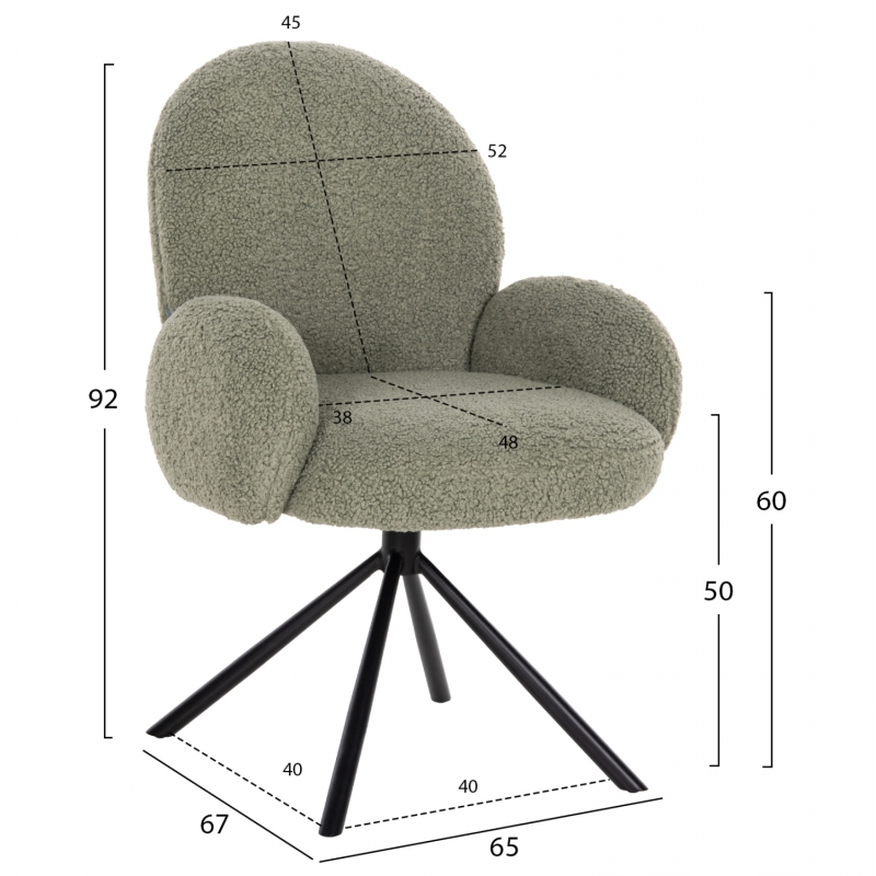 ΠΟΛΥΘΡΟΝΑ ΠΕΡΙΣΤΡΕΦ. WINON HM9778.08 OLIVE GREEN ΜΠΟΥΚΛΕ-ΜΑΥΡΟ ΜΕΤΑΛΛΟ 65x67x92Υ εκ. ΠΟΛΥΘΡΟΝΑ ΠΕΡΙΣΤΡΕΦ. WINON HM9778.08 OLIVE GREEN ΜΠΟΥΚΛΕ-ΜΑΥΡΟ ΜΕΤΑΛΛΟ 65x67x92Υ εκ.