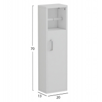 ΝΤΟΥΛΑΠΙ ΜΠΑΝΙΟΥ DAMIEN HM9025.12 ΜΕΛΑΜΙΝΗ ΛΕΥΚΗ 20x13x70Yεκ. ΝΤΟΥΛΑΠΙ ΜΠΑΝΙΟΥ DAMIEN HM9025.12 ΜΕΛΑΜΙΝΗ ΛΕΥΚΗ 20x13x70Yεκ.