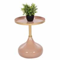 ΤΡΑΠΕΖΙ ΒΟΗΘΗΤΙΚΟ ΣΤΡΟΓΓΥΛΟ UTRI HM4384.10 ΜΕΤΑΛΛΟ ΣΕ ΣΟΜΟΝ-ΜΠΕΖ Φ35,5x44,5Υ εκ. ΤΡΑΠΕΖΙ ΒΟΗΘΗΤΙΚΟ ΣΤΡΟΓΓΥΛΟ UTRI HM4384.10 ΜΕΤΑΛΛΟ ΣΕ ΣΟΜΟΝ-ΜΠΕΖ Φ35,5x44,5Υ εκ.