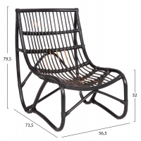 ΠΟΛΥΘΡΟΝΑ GRINN HM9815.02 ΡΑΒΔΟΙ RATTAN ΣΕ ΜΑΥΡΟ--Β' ΔΙΑΛΟΓΗΣ 56,5x73,5x79,5Υεκ. ΠΟΛΥΘΡΟΝΑ GRINN HM9815.02 ΡΑΒΔΟΙ RATTAN ΣΕ ΜΑΥΡΟ--Β' ΔΙΑΛΟΓΗΣ 56,5x73,5x79,5Υεκ.