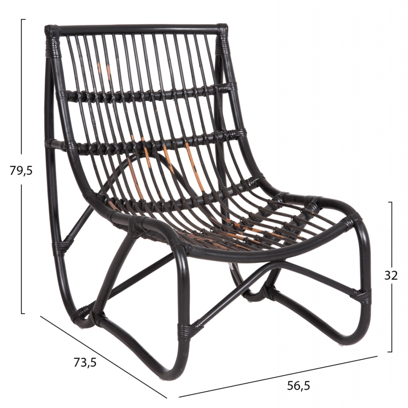 ΠΟΛΥΘΡΟΝΑ GRINN HM9815.02 ΡΑΒΔΟΙ RATTAN ΣΕ ΜΑΥΡΟ--Β' ΔΙΑΛΟΓΗΣ 56,5x73,5x79,5Υεκ. ΠΟΛΥΘΡΟΝΑ GRINN HM9815.02 ΡΑΒΔΟΙ RATTAN ΣΕ ΜΑΥΡΟ--Β' ΔΙΑΛΟΓΗΣ 56,5x73,5x79,5Υεκ.