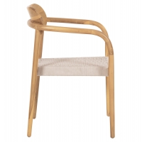 ΠΟΛΥΘΡΟΝΑ OSLO HM9636.07 ΞΥΛΟ TEAK ΦΥΣΙΚΟ & ΜΠΕΖ ΣΧΟΙΝΙ 55x54x80Yεκ. ΠΟΛΥΘΡΟΝΑ OSLO HM9636.07 ΞΥΛΟ TEAK ΦΥΣΙΚΟ & ΜΠΕΖ ΣΧΟΙΝΙ 55x54x80Yεκ.