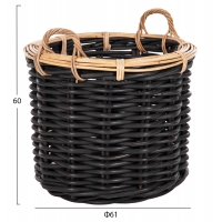 ΣΕΤ 2 ΚΑΛΑΘΙΑ POTTS HM4379 ΜΑΥΡO&ΦΥΣΙΚΟ ΧΡΩΜΑ- CL RATTAN Φ61+Φ45εκ. ΣΕΤ 2 ΚΑΛΑΘΙΑ POTTS HM4379 ΜΑΥΡO&ΦΥΣΙΚΟ ΧΡΩΜΑ- CL RATTAN Φ61+Φ45εκ.