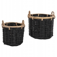 ΣΕΤ 2 ΚΑΛΑΘΙΑ POTTS HM4379 ΜΑΥΡO&ΦΥΣΙΚΟ ΧΡΩΜΑ- CL RATTAN Φ61+Φ45εκ. ΣΕΤ 2 ΚΑΛΑΘΙΑ POTTS HM4379 ΜΑΥΡO&ΦΥΣΙΚΟ ΧΡΩΜΑ- CL RATTAN Φ61+Φ45εκ.