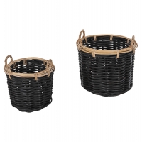 ΣΕΤ 2 ΚΑΛΑΘΙΑ POTTS HM4379 ΜΑΥΡO&ΦΥΣΙΚΟ ΧΡΩΜΑ- CL RATTAN Φ61+Φ45εκ. ΣΕΤ 2 ΚΑΛΑΘΙΑ POTTS HM4379 ΜΑΥΡO&ΦΥΣΙΚΟ ΧΡΩΜΑ- CL RATTAN Φ61+Φ45εκ.