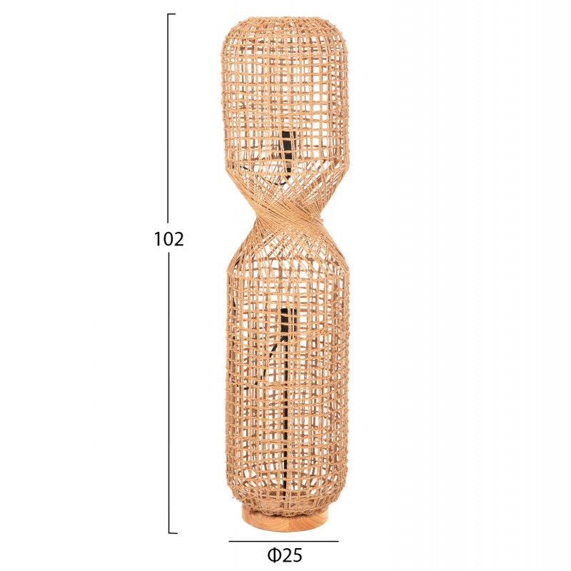ΦΩΤΙΣΤΙΚΟ ΔΑΠΕΔΟΥ HM4358 ΜΕΤΑΛΛΟ-PAPER ROPE ΣΕ ΚΑΦΕ-2 ΛΑΜΠΕΣ Φ25x102Υεκ. ΦΩΤΙΣΤΙΚΟ ΔΑΠΕΔΟΥ HM4358 ΜΕΤΑΛΛΟ-PAPER ROPE ΣΕ ΚΑΦΕ-2 ΛΑΜΠΕΣ Φ25x102Υεκ.