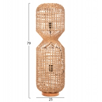 ΦΩΤΙΣΤΙΚΟ ΔΑΠΕΔΟΥ HM4359 ΜΕΤΑΛΛΟ-PAPER ROPE ΣΕ ΚΑΦΕ-2 ΛΑΜΠΕΣ Φ25x78,5Υεκ. ΦΩΤΙΣΤΙΚΟ ΔΑΠΕΔΟΥ HM4359 ΜΕΤΑΛΛΟ-PAPER ROPE ΣΕ ΚΑΦΕ-2 ΛΑΜΠΕΣ Φ25x78,5Υεκ.