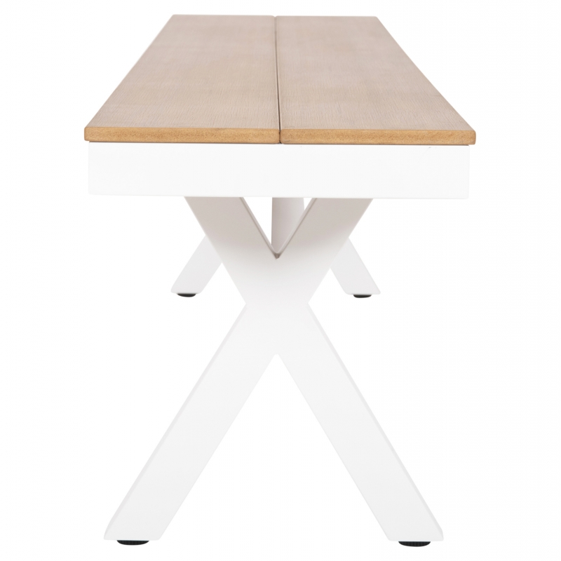 ΠΑΓΚΑΚΙ ΑΛΟΥΜΙΝΙΟΥ TAWNEE HM6038.02 ΛΕΥΚΟ-POLYWOOD ΚΑΘΙΣΜΑ ΦΥΣΙΚΟ 150x36x45Υεκ. ΠΑΓΚΑΚΙ ΑΛΟΥΜΙΝΙΟΥ TAWNEE HM6038.02 ΛΕΥΚΟ-POLYWOOD ΚΑΘΙΣΜΑ ΦΥΣΙΚΟ 150x36x45Υεκ.
