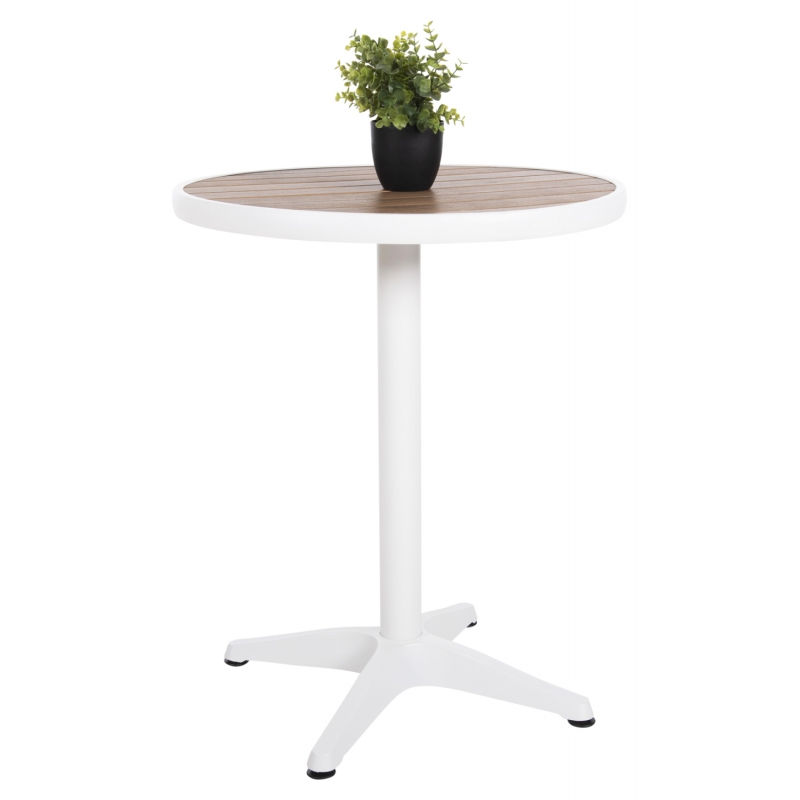 ΤΡΑΠΕΖΙ ΑΛΟΥΜΙΝΙΟΥ ΣΤΡΟΓΓΥΛΟ ALEXA HM6086.02 ΛΕΥΚΟ-POLYWOOD TOP ΦΥΣΙΚΟ Φ60x73Υεκ. ΤΡΑΠΕΖΙ ΑΛΟΥΜΙΝΙΟΥ ΣΤΡΟΓΓΥΛΟ ALEXA HM6086.02 ΛΕΥΚΟ-POLYWOOD TOP ΦΥΣΙΚΟ Φ60x73Υεκ.