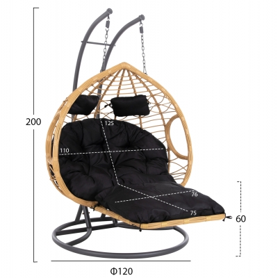 ΔΙΠΛΗ ΚΡΕΜΑΣΤΗ ΦΩΛΙΑ ME ΥΠΟΠΟΔΙΟ GRACIE HM5754.02 ΜΠΕΖ ΣΥΝΘ.RATTAN-ΓΚΡΙ ΜΕΤΑΛ.ΣΚΕΛΕΤΟΣ Φ120x200Υεκ ΔΙΠΛΗ ΚΡΕΜΑΣΤΗ ΦΩΛΙΑ ME ΥΠΟΠΟΔΙΟ GRACIE HM5754.02 ΜΠΕΖ ΣΥΝΘ.RATTAN-ΓΚΡΙ ΜΕΤΑΛ.ΣΚΕΛΕΤΟΣ Φ120x200Υεκ