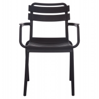 ΠΟΛΥΘΡΟΝΑ ΠΟΛΥΠΡΟΠΥΛΕΝΙΟΥ PHILLY HM6123.02 ΜΑΥΡΟ 58.5x49x83.5Υεκ.