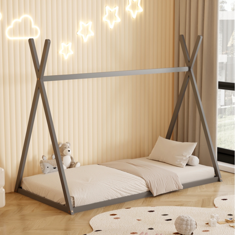 ΚΡΕΒΑΤΙ ΠΑΙΔΙΚΟ MUNK HM681.05 τ.MONTESSORI ΜΑΣΙΦ ΞΥΛΟ ΠΕΥΚΟΥ ΓΚΡΙ- 190x90εκ ΚΡΕΒΑΤΙ ΠΑΙΔΙΚΟ MUNK HM681.05 τ.MONTESSORI ΜΑΣΙΦ ΞΥΛΟ ΠΕΥΚΟΥ ΓΚΡΙ- 190x90εκ