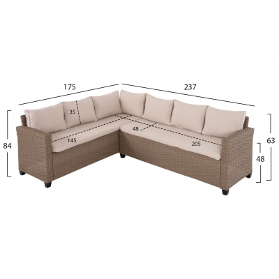 ΣΕΤ ΣΑΛΟΝΙ ΓΩΝΙΑ & ΤΡΑΠΕΖΙ CARSON HM6078.02 ΜΟΚΑ ΣΥΝΘ.RATTAN-ΜΑΞΙΛΑΡΙΑ ΣΕΤ ΣΑΛΟΝΙ ΓΩΝΙΑ & ΤΡΑΠΕΖΙ CARSON HM6078.02 ΜΟΚΑ ΣΥΝΘ.RATTAN-ΜΑΞΙΛΑΡΙΑ