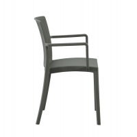 ΠΟΛΥΘΡΟΝΑ ΠΟΛΥΠΡΟΠΥΛΕΝΙΟΥ IDA HM6127.04 DARK OLIVE 53x50x82Υεκ.
