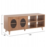 ΕΠΙΠΛΟ ΤΗΛΕΟΡΑΣΗΣ RILLION HM9879 ΜΕΛΑΜΙΝΗ ΣΕ SONAMA 120x40x50Yεκ ΕΠΙΠΛΟ ΤΗΛΕΟΡΑΣΗΣ RILLION HM9879 ΜΕΛΑΜΙΝΗ ΣΕ SONAMA 120x40x50Yεκ